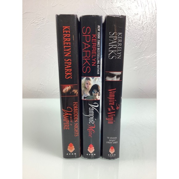 Kerrelyn Sparks Vampire HC novels book bundle of 3 EUC - Picture 1 of 12